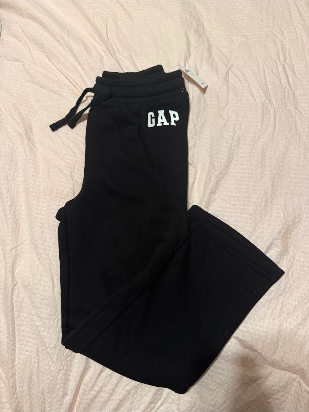 GAP Black Logo Kids Sweatpants